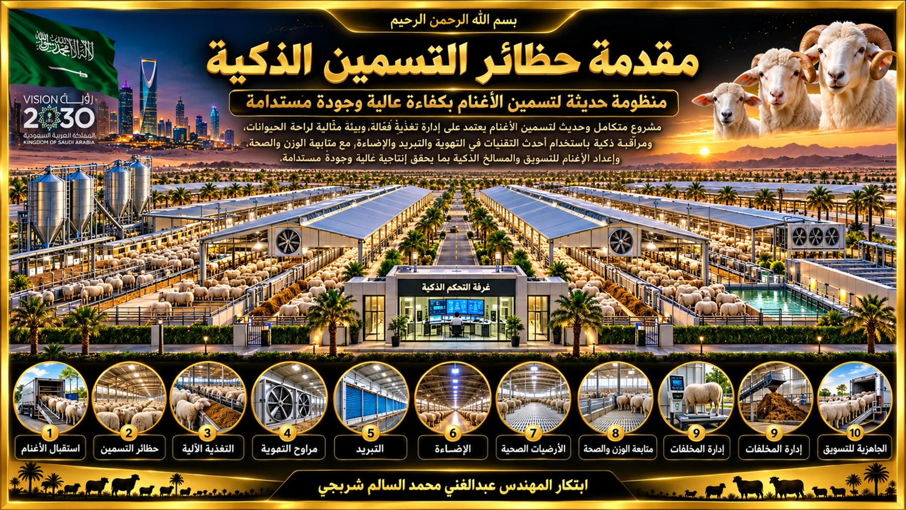 مقدمة حظائر التسمين الذكية
