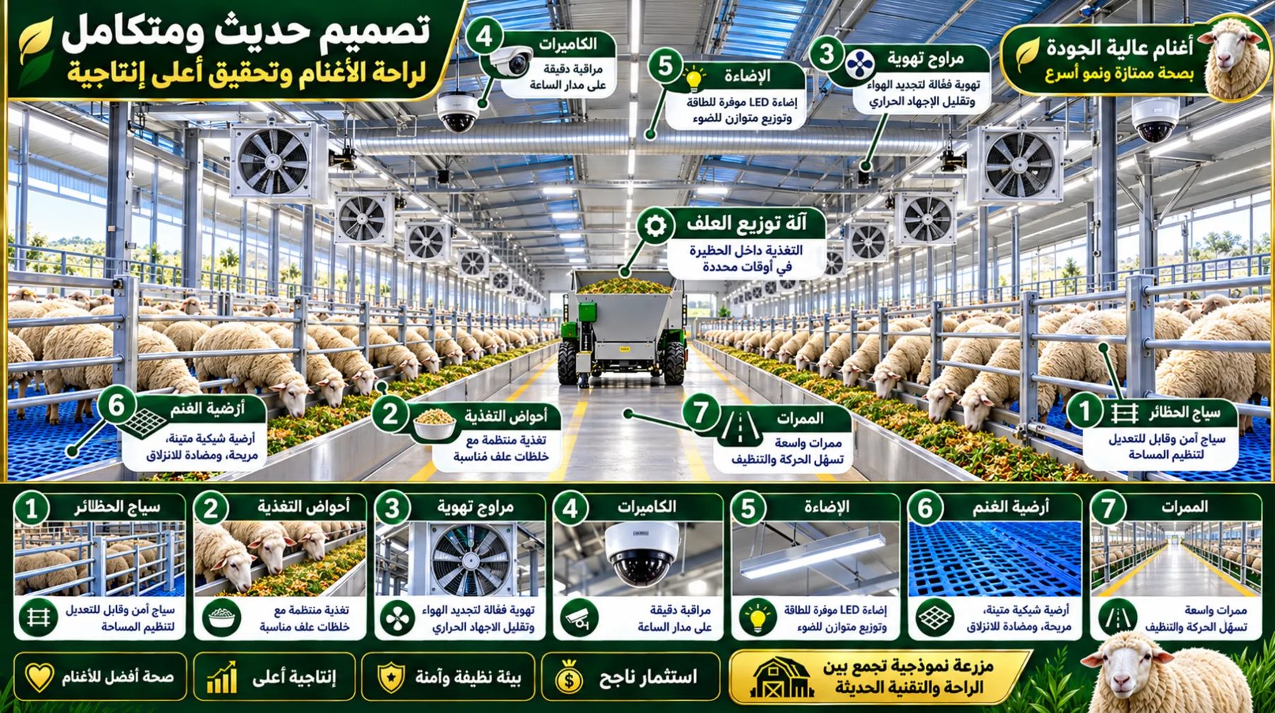تصميم العنبر الداخلي