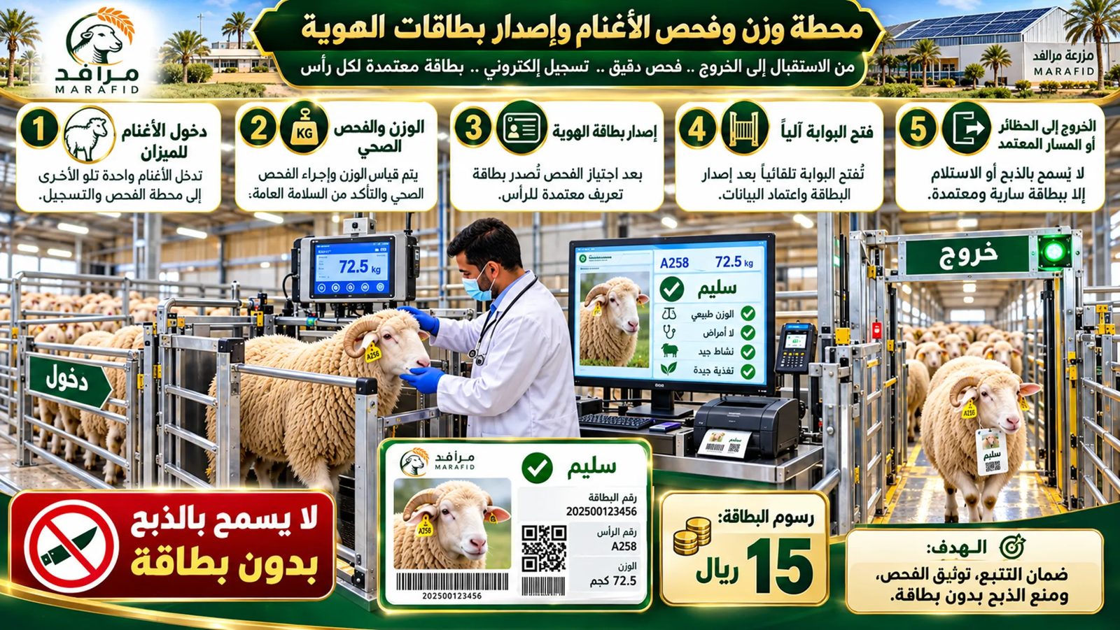 محطة الوزن وبطاقات الهوية